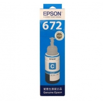 爱普生（EPSON） T6722 青色墨水瓶（适用L220/L310/L313/L211/L360/L380/L455L485/L565/L605/L1655）