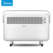 美的（Midea） NDK22-15D1 浴室电取暖器家用电热欧式快热炉多功能静音室内万向轮 