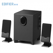 漫步者 （EDIFIER） R101V 蓝牙版多媒体2.1音箱  蓝牙音箱 音响 电脑音箱 黑色